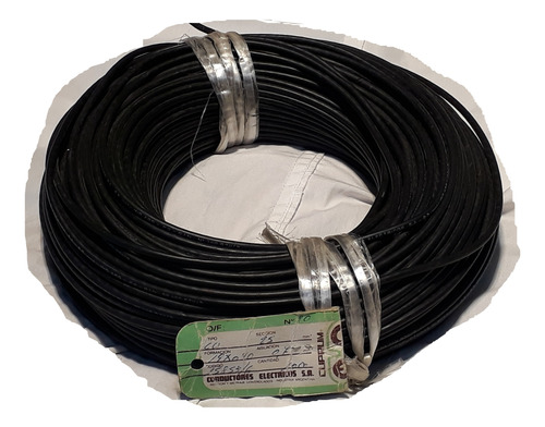 Cable Unipolar 2,5 Mm X 100 Metros 100 % Cobre Cuprum In Arg