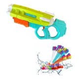 Pistola De Agua Eléctrica Automatica Para Niños + Regalo