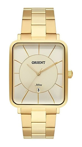 Relógio Dourado Masculino Orient Ggss1020 C1kx
