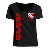 Remera Independiente Mujer Dama Club