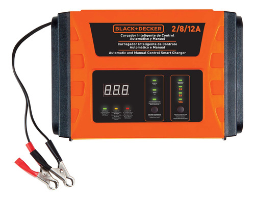 Cargador Batería Inteligente Black+decker 12v 12amp Bc12 Fs