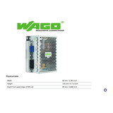 787-1722 Fuente Wago 110/220 Salida 5amp 24vdc