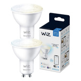 Dicroicos Led Wiz Cálido/frío Gu10 Wi-fi Google O Alexa X2