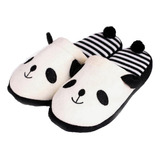 Pantuflas Panda Unisex Cute Kawaii Zapatos Mujer Osito =)