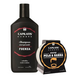 Capilatis For Men  Shampoo Fuerza + Cera Pelo & Barba Hombre