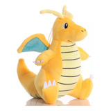  Boneco Pelúcia Pokémon Dragonite 20cm Presente Pikachu 