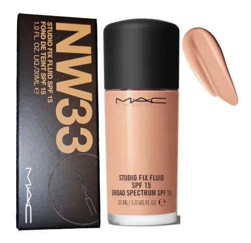 Base Maquillaje Mac Studio Fix Fluid Spf 15 Original 30 Ml 