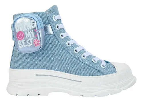 Tenis Bambino Niña Botin De Mezclilla Original 1138263