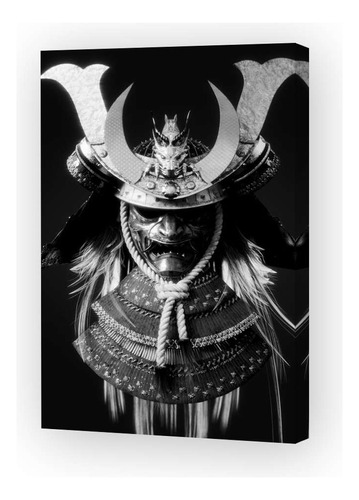 Cuadro 60x90cm Samurais Mascara Ghost Fantasma Muerte