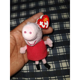 Peluche Llavero Pepa Pig Original Ty Plush Keychain 