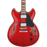 Ibanez As7312-tcd Guitarra Eléctrica 12 Cuerdas Cherry Red Orientación De La Mano Diestro