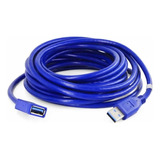 Extension 5 Metros Cable Usb Macho-hembra Laptop Impresora