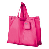 Bolsa De Compras Plegable 32 Litros Travelblue Tb053 Color Rosa Chicle