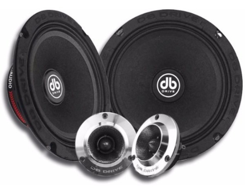 Set De Medios Db Drive Pro6k 6.5  Pro Audio 225w 4ohm