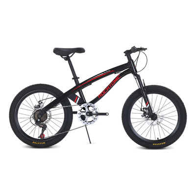 Bicicleta Rocatomic Tornado R20 7vel Montaña Infantil Niños Color Negro Tamaño Del Cuadro 13 Pulgadas | Meses sin interés
