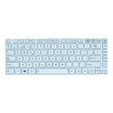 Teclado Toshiba L800 L805 L830 L835 L840 L845 Español Color Blanco