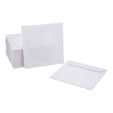 Sobres Papel Para Dvd, Cd, Blu-ray Pack 100 Unidades