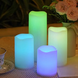 Velas Solares De Colores Impermeables Para Exteriores 3 X 4