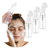 Frasco Espumador Skincare Silicone Limpeza Facial Pump