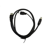 Cabo Usb A Macho X Usb A Macho 1,80 Metros Usb 2.0 Cor Preto