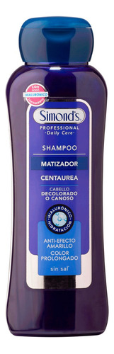 Shampoo Simond´s Matizador Centaurea Daily Care 410ml