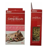 Catnip Galletas Sabor Salmón Bioline Snack Comida Para Gato