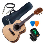 Cavaco Rozini Rc10 Elf Eletroacústico +kit Capa E Acessórios