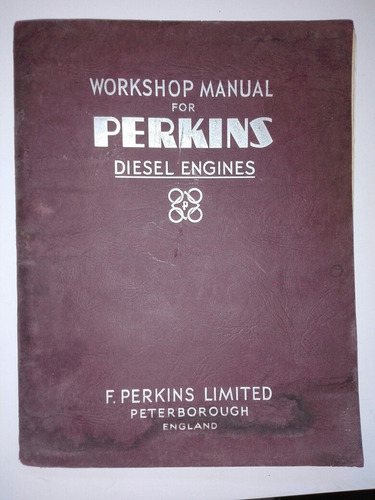 Manual Perkins Motores Diesel Serie P Año 1951