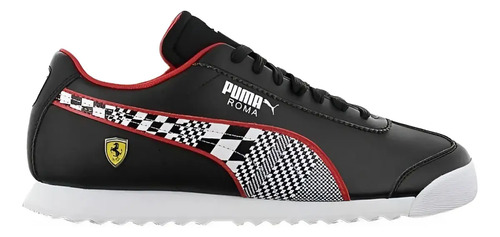 Tenis Puma Roma Jr Scuderia Ferrari Negro