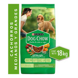 Purina Dog Chow Cachorro Mediano / Grande Carne Y Pollo 18kg