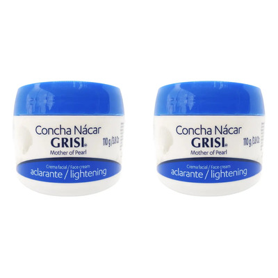 Crema Concha Nácar Grisi 110g Pack 2 Pzas Mixta Noche | Meses sin interés
