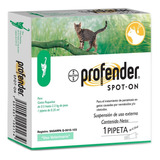 Profender Cat Chico 0.35ml (verde) 0.5 A 2.5 Kg