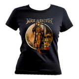 Camiseta Estampada Premium Dtf Rock Megadeth World Tour 2024