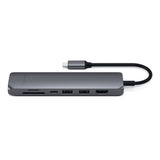 Hub Usb-c Satechi Multipuertos - Space Gray