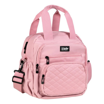 Lonchera Termica Buffer Flask 2 En 1 Bolsa Almuerzo Mochila Rosa chicle Munchbox Nova | Meses sin interés