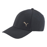 Gorra Puma Gold Metal Cat Negra 2415801 Original Moda