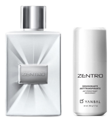 Set Zentro: Zentro Eau De Parfum + Deso - mL a $866