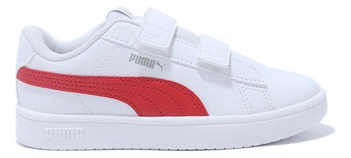 Tenis Puma Rickie Classic Blanco Para Niños