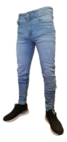 Jeans Skinny Para Hombre 