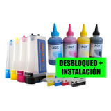 Sistema Continuo Para Plotter Epson T3170 Instalado + Tinta