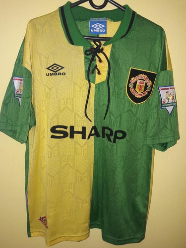 Camisa Do Manchester United  Umbro #7 Cantona 