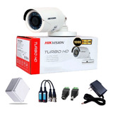 Cámara Hikvision Turbo 4 Hd 1080p 20m + Balum + Fuente