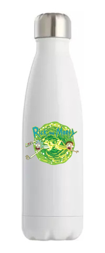 Botella Térmica Acero Inoxidable Rick And Morty