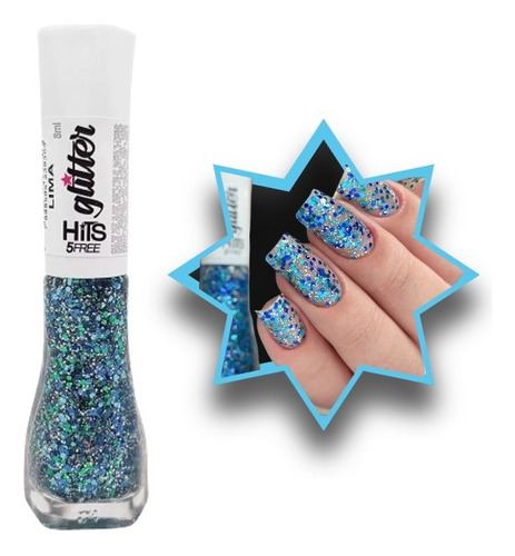 Hits Glitter Esmalte Lima