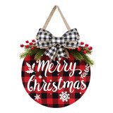 Corona De Navidad  Buffalo Plaid Navidad Decoraciones  Cor