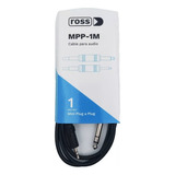 Cable Mini Plug 3.5mm Plug 6.5mm Mpp1m Audio Ross 1 Metro 41