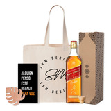 Combo Kit Whisky Johnnie Walker Red Label Grabado