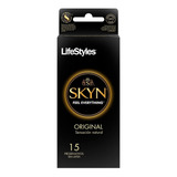 Condones Libres De Látex 15 Unid Sensación Natural Skyn