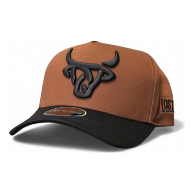 Gorra Lost Calf Cruva Diseño De Toro Cyn Color Marrón Diseño De La Tela Lisa Talla Un | Envío gratis
