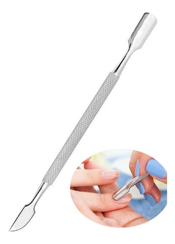 Repujador Cutícula Uñas Encarnadas Nails Manicure Acero Inox